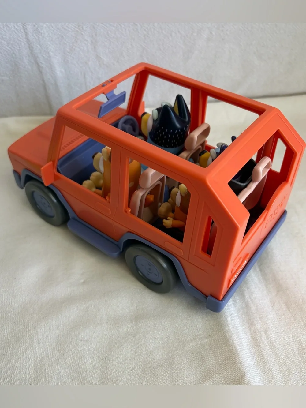 Bluey Turtleboy Complete Playset Playground/park & Heeler Family and 4WD Car